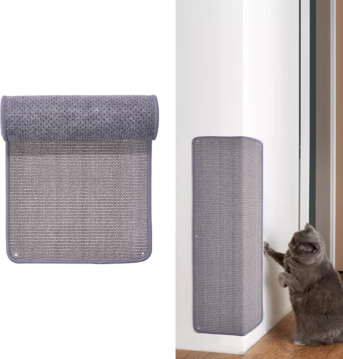 Natural Sisal Cat Scratcher Mat, Wall Scratcher Carpet, Cat Climbing Wall - Image 6