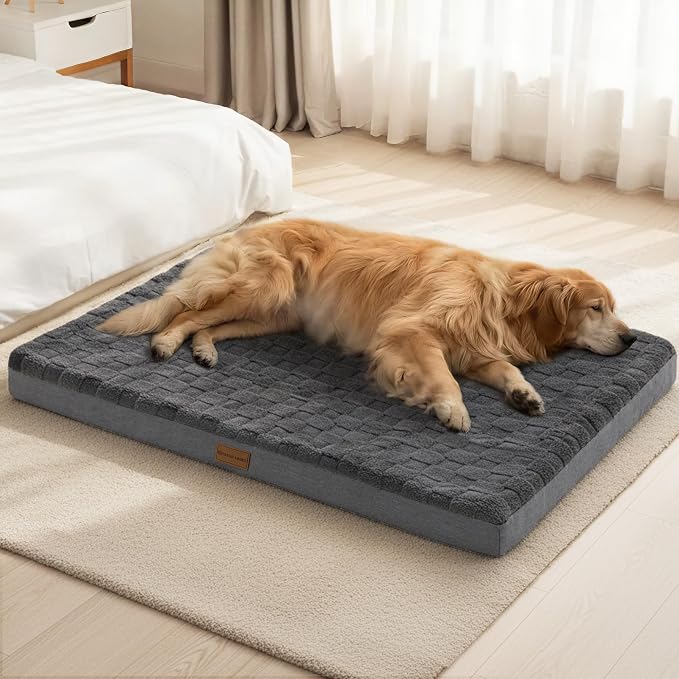 Patas Lague Orthopedic XL Dog Bed Large Sized Dog 42''X28'', Waterproof Soft by PatasLague