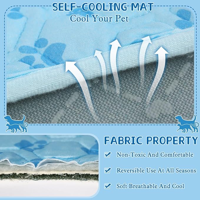 Dog Cooling Mat Self-Cooling Mat - Image 3