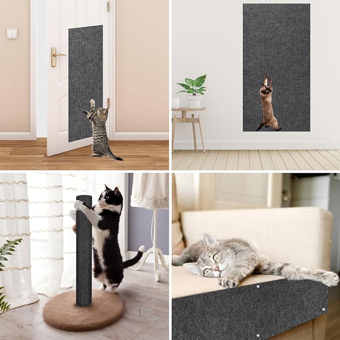 Cat Scratch Couch Furniture Protector, Trimmable Self-Adhesive Cat Scratch - Image 4