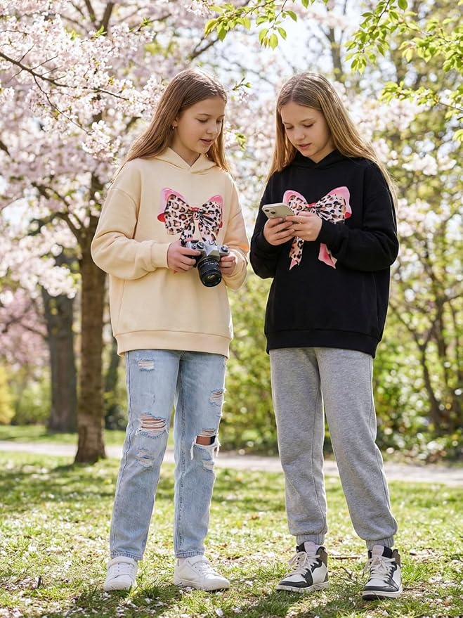 WELAKEN Sweatshirts for Girls Toddler & Kids II Little Girl's Pullover Tops - Image 4