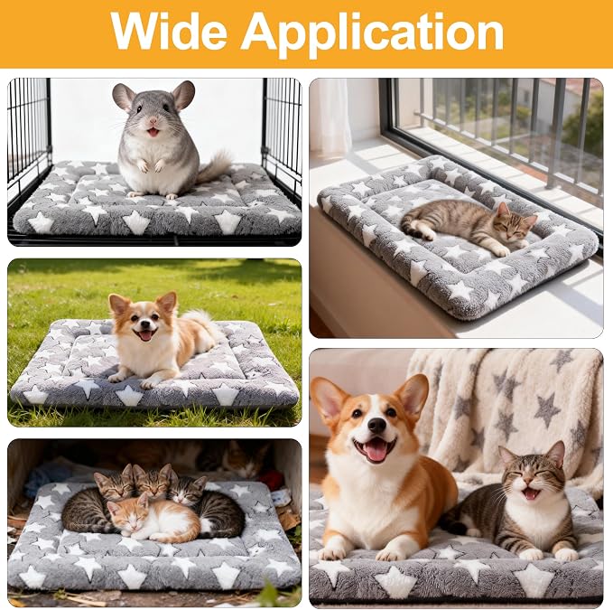Dog Bed Mat, Reversible Crate Pads - Image 8