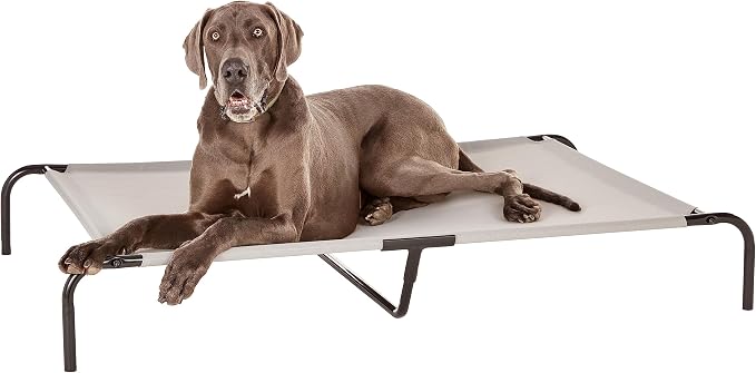 Amazon Basics Cooling Elevated Breathable Pet Bed by AmazonBasics