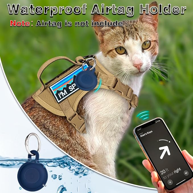 Tactical Cat Harness and Leash Set - Image 7