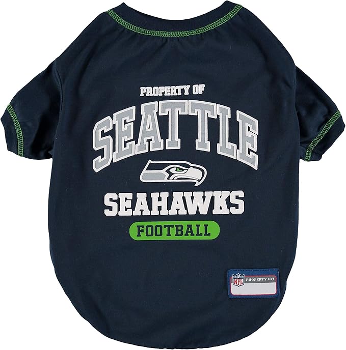 NFL Seattle Seahawks Dog T-shirt Large. by PETSFIRST