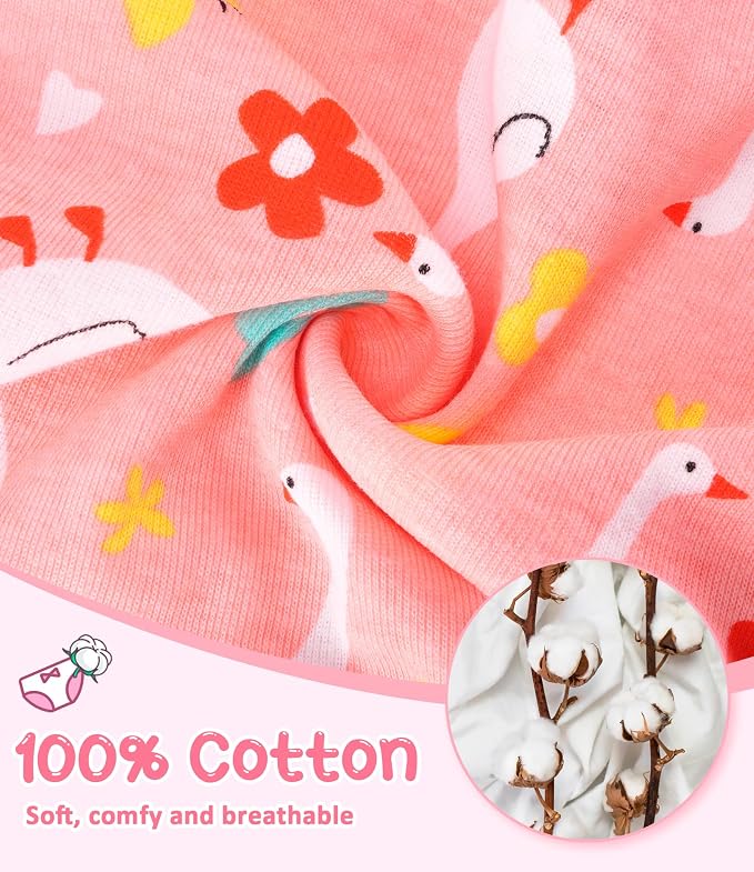 Girls and Toddlers 100% Cotton Underwear Tagless Soft Panties Size 2-3T - Image 2