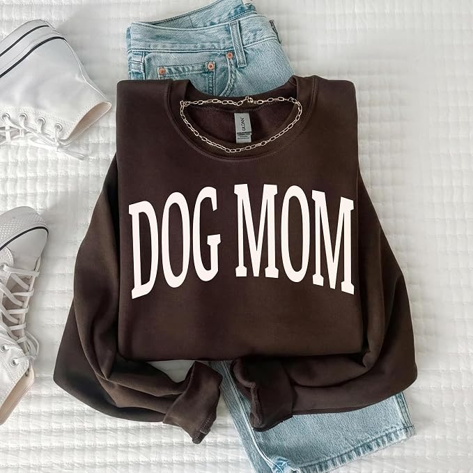 moonloom Dog Mom Sweatshirt, Animal Lover Gift, Custom crewneck - Image 4