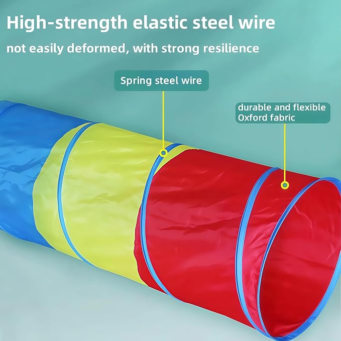 Dog Agility Tunnel for Small & Medium Dogs and Puppies – Durable Oxford Fabric - Image 4