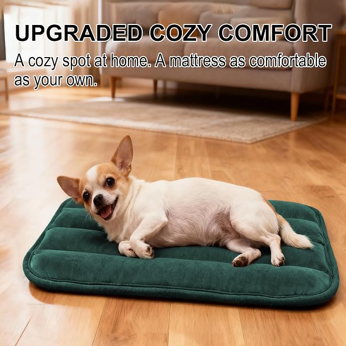 Dog Crate Pad, Ultra Soft & Anti-Slip Kennel Mat, Secure Fit - Image 2