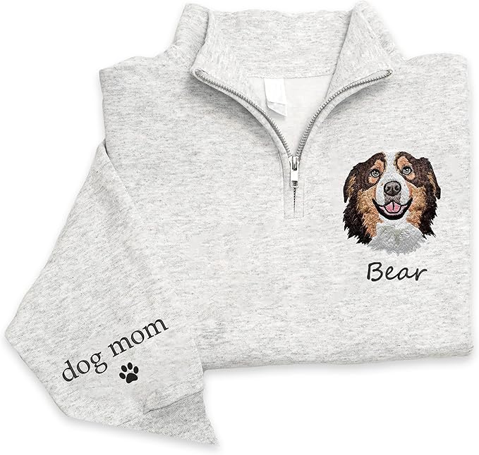 Chillever Personalized Embroidery Sweatshirt by Unknown