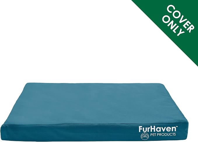 Furhaven Replacement Dog Bed Cover Water-Resistant Indoor/Outdoor Logo Print - Image 2