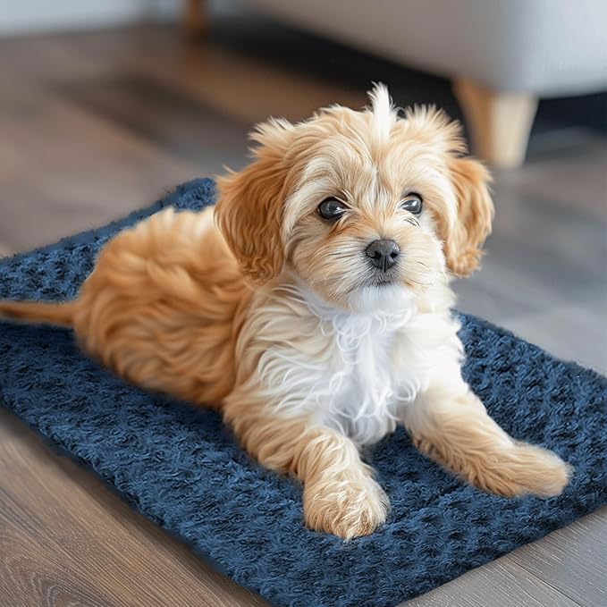 Washable Dog Bed Plush Orthopedic Outdoor Crate Mat - Image 6
