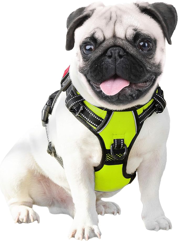PHOEPET Reflective Dog Harness Large Breed Adjustable No Pull Vest - Image 6