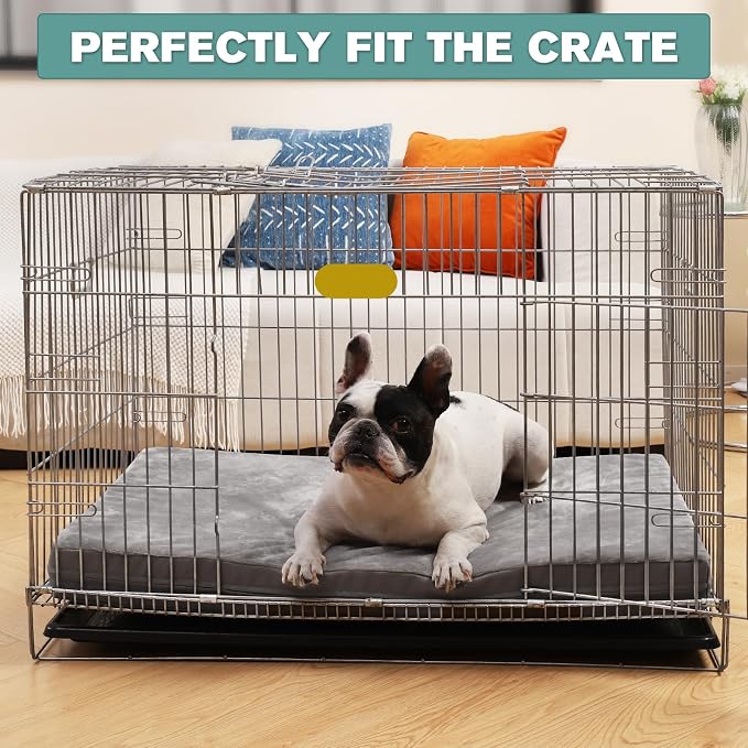 Waterproof Dog Bed Medium Size Dog, Orthopedic Washable Crate Pad 30 inch - Image 5