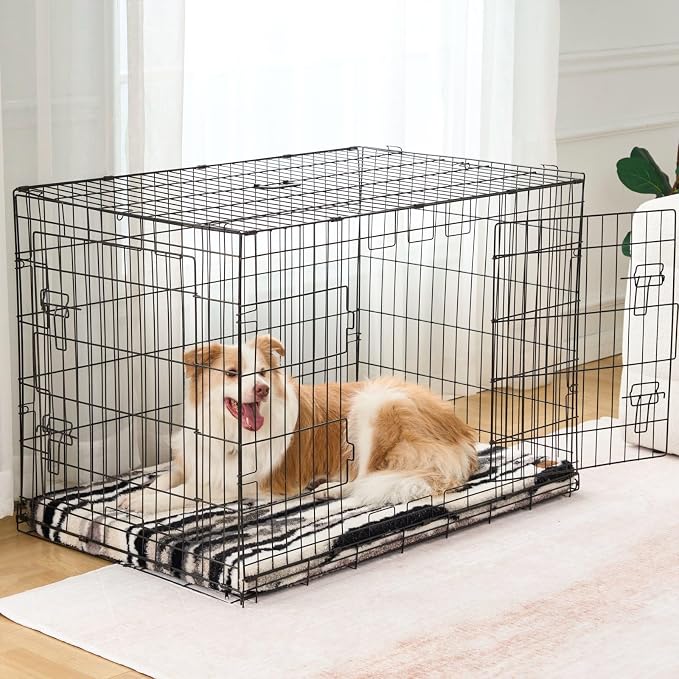 Dog Crate Pad - Dog Bed Large Sized Dogs - XL Memory Foam Pet Bed - Image 4