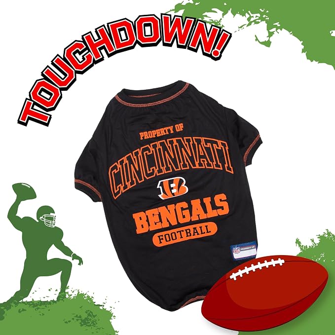NFL Cincinnati Bengals Dog T-Shirt - Image 3