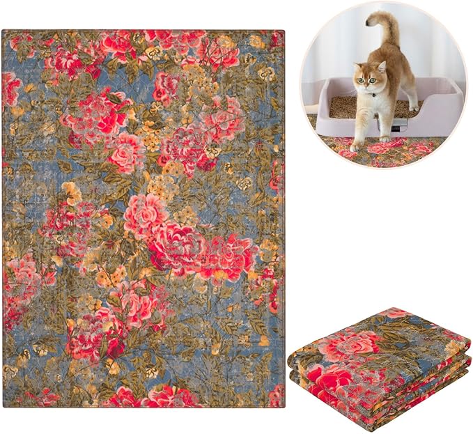 Lovewag Cat Litter Box Mats 2 Pack - Image 2