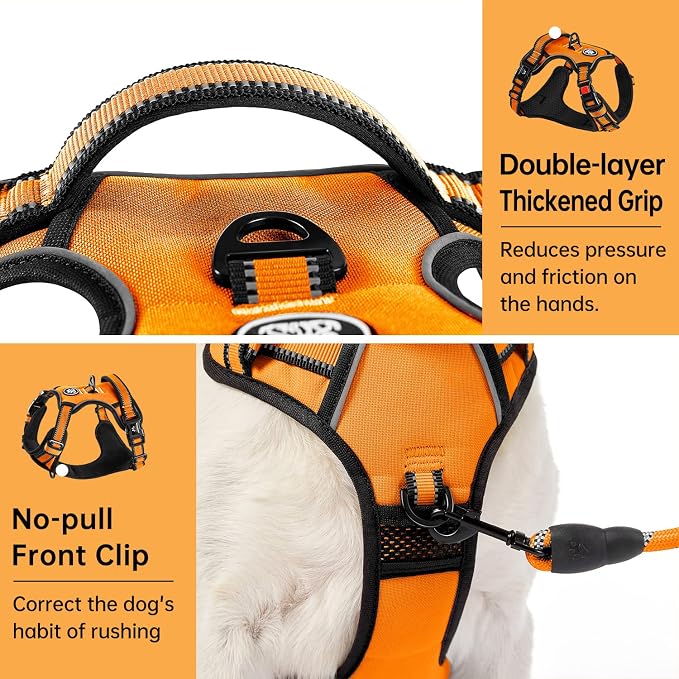 IVY&LANE No Pull Dog Harness for Medium Dogs, Dog Vest Harness - Image 5