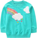 RETSUGO Toddler Baby Girls Sweatshirts Casual Pullover Crewneck Winter Long by RETSUGO