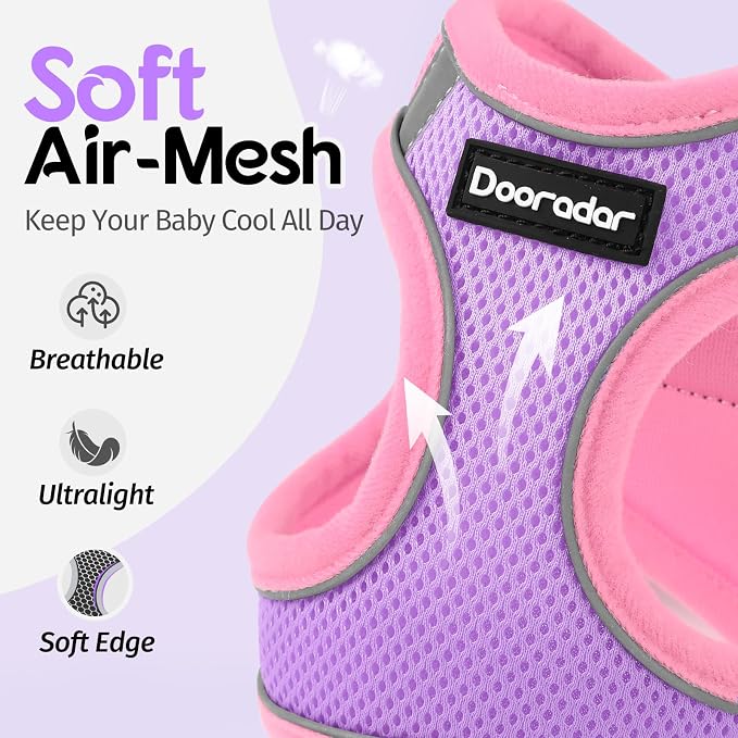 Dooradar Cat Harness and Leash Set, Escape Proof Lightweight Kitten Harness - Image 5