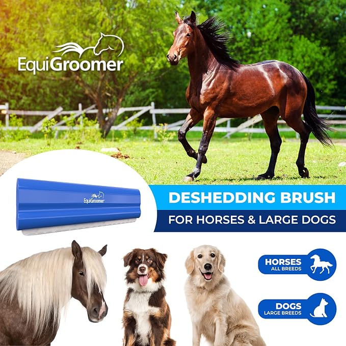 EquiGroomer Deshedding Brush, 8-Inch - Image 2