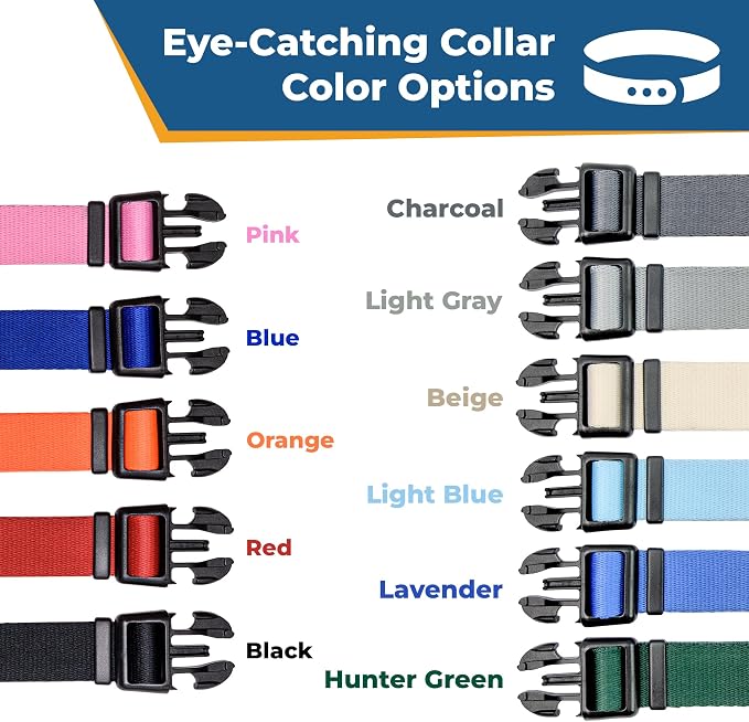 GoTags Personalized Dog Collar, Custom Embroidered - Image 5