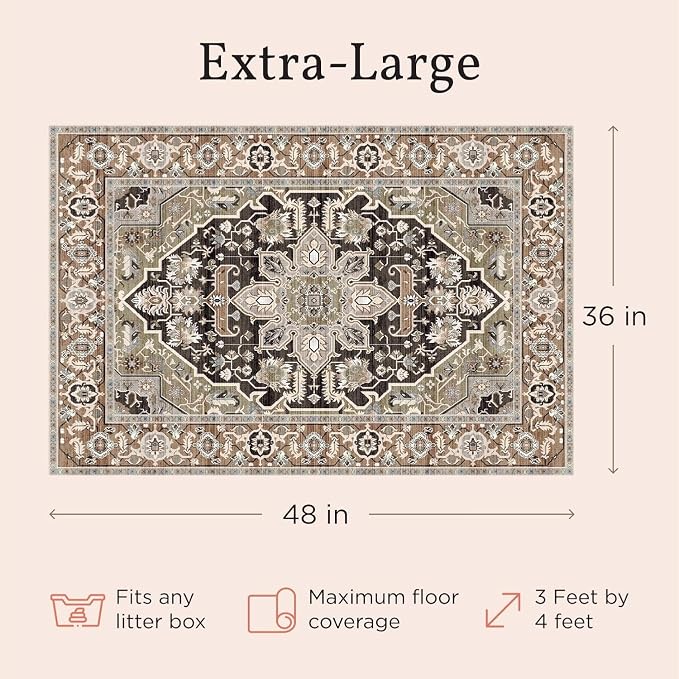 Lovewag Cat Litter Box Mats 2 Pack - Image 8
