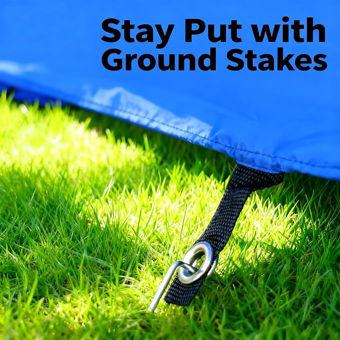 Dog Agility Tunnel with Carry Bag and Ground Spikes, Foldable 10-Foot Tunnel - Image 7