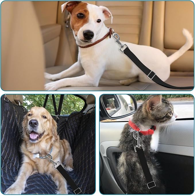 Adjustable pet cat and Dog car seat Belt，The Lanyard is Flexible and Adjustable - Image 6