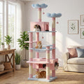 PAWZ Road Flower Cat Tree, 72 Inches Large Cat Tower by PAWZRoad