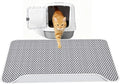 Upgraded Cat Litter Mat, Pet Feeding Mat, Detachable Dual Layer Litter Trapper by Unknown