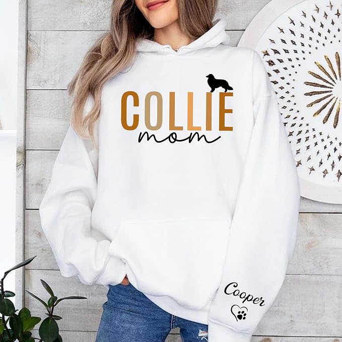 Personalized Dog Sweatshirt for Pet Lovers, Custom Name Crewneck, Cozy Gift for - Image 2