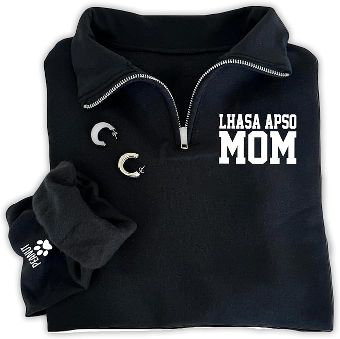 UrbanNEST Custom Dog Mom Sweatshirt, Cute & Cozy Gift - Image 3
