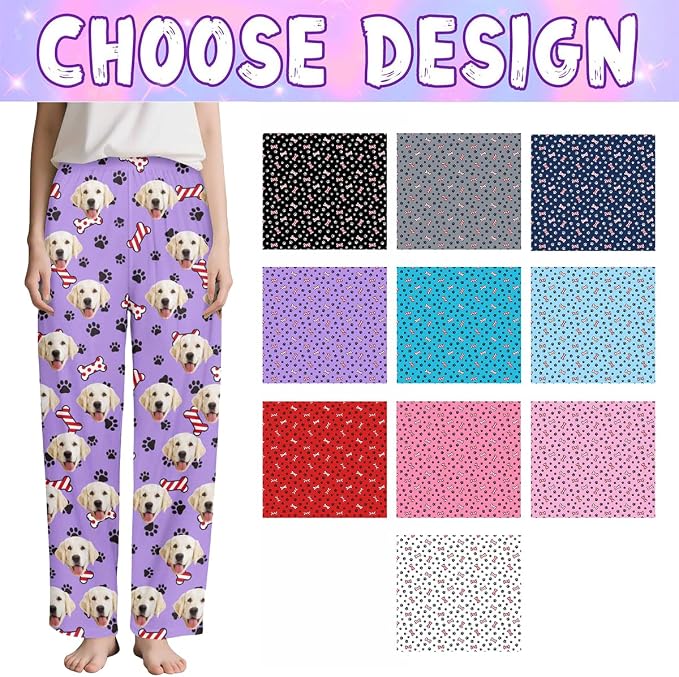 Custom Couple Pajama Pants Sock - Image 2
