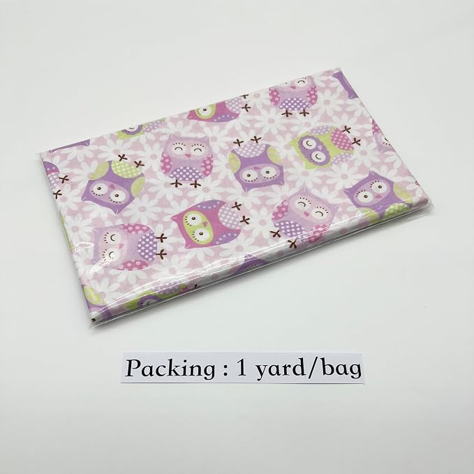 1 Yard 43" x 36" Premium Floral Cotton Quilting Sewing Fabric, DIY Sewing - Image 4