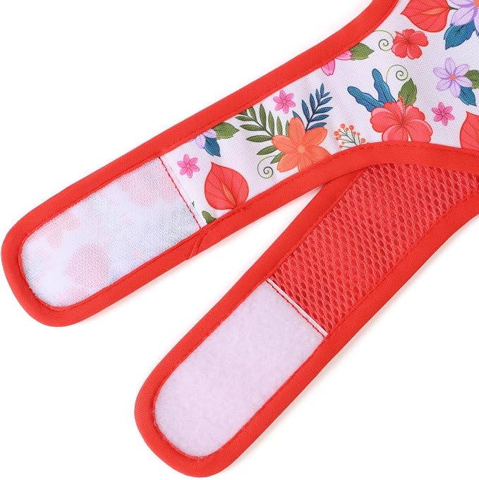 Mile High Life Dog Harness, Air Mesh Floral Vest Harness - Image 5