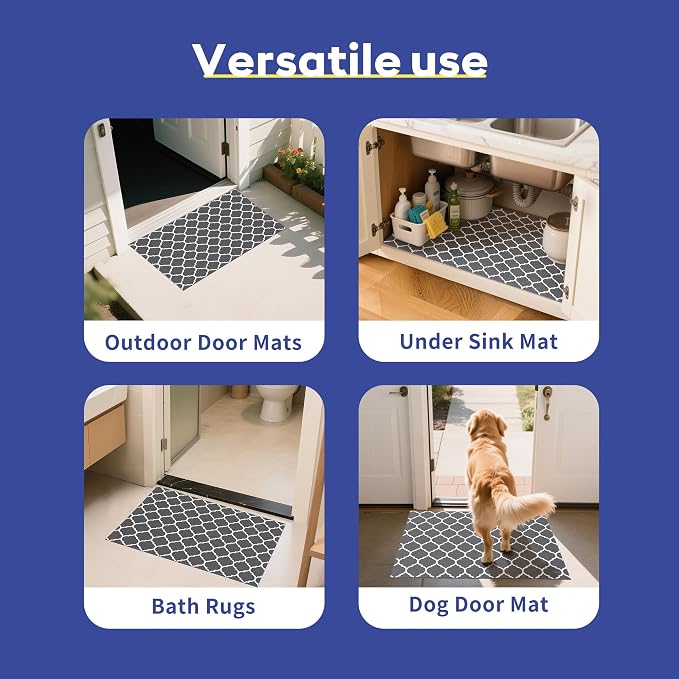 Cooyes Large Dog Food Mat 16"×24", Ultra-Absorbent Dog Bowl Mat - Image 9