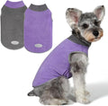 cyeollo 2 Pack Fleece Dog Sweater Pullover Dog Sweatshirt Reflective by CYEOLLO