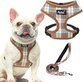 PUPTECK Soft Mesh Dog Harness and Leash Set Pet Puppy Cat Comfort Padded Vest by PUPTECK