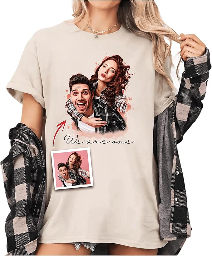Custom Photo Shirts for Men Women, Shirts by VulcanAce