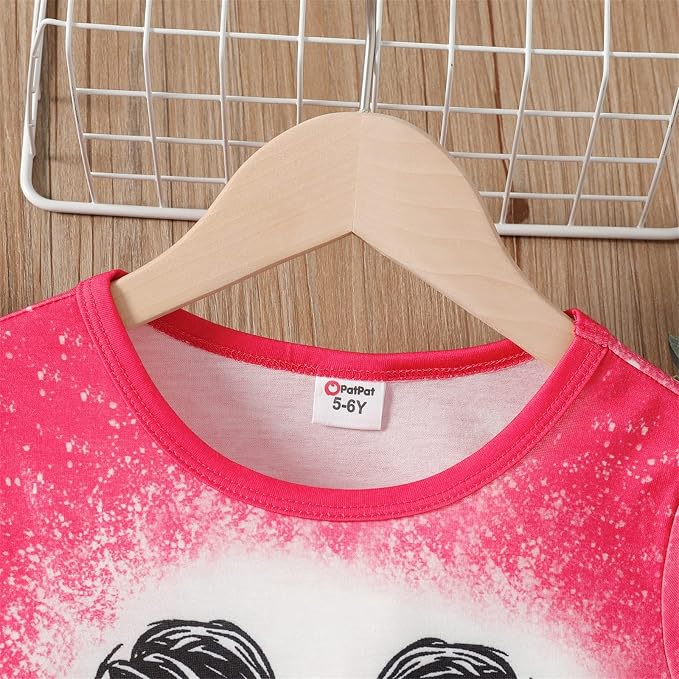 PATPAT Girls Crewneck Short Sleeve Graphic Tees Animal Print Shirts Cute Summer - Image 7
