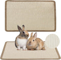 Sisal Scratcher Mat for Rabbit, 15.74 x 11.81 Inch Bunny Scratch Mat for by MUYG