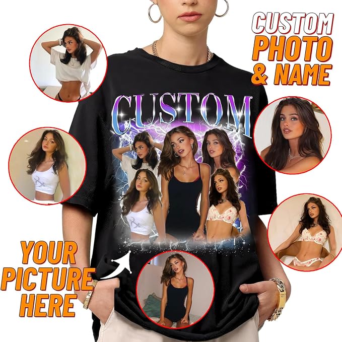 NAZENTI Custom Bootleg Your Own Rap Tee Shirts - Image 4