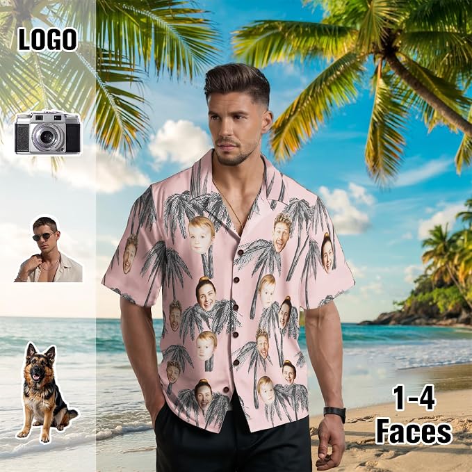 Custom Hawaiian Shirt with Face - Image 6