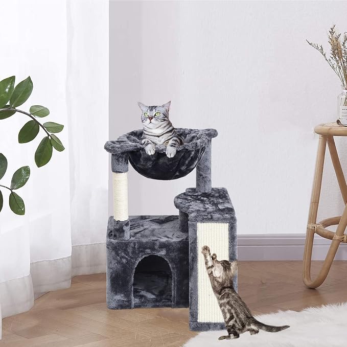 SYANDLVY 23.62" Cat Tree for Indoor Large Cats, Cat Tower - Image 6