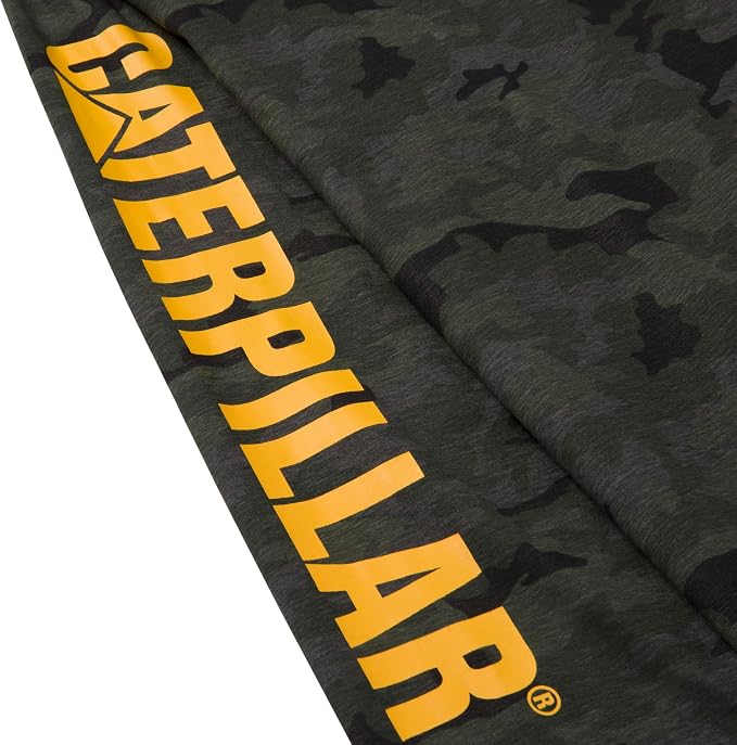 Caterpillar Trademark Banner Long Sleeve Tee Shirts - Image 5
