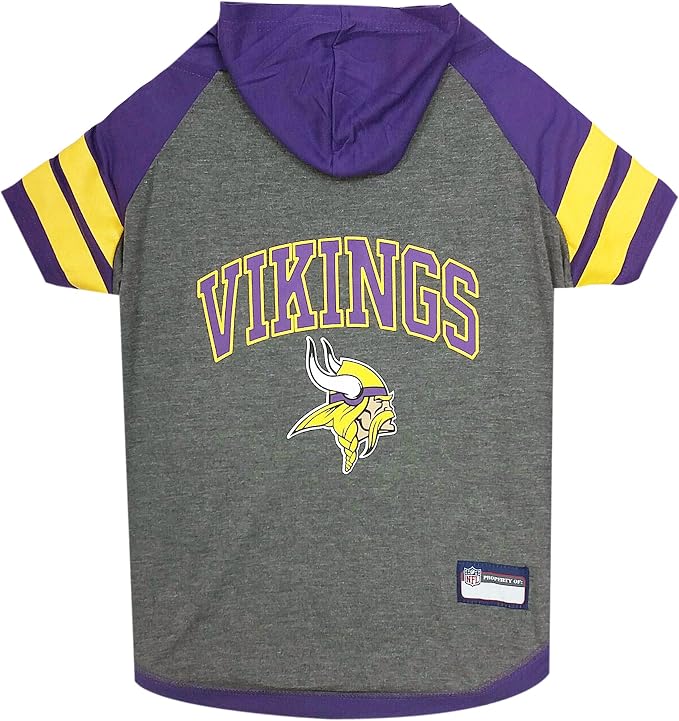 Pets First NFL Minnesota Vikings Hoodie by PETSFIRST