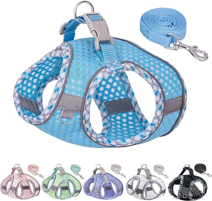 Summer Dog Harness and Leash Set, Soft Dog Vest Harness by PetSuppliesManufacturer