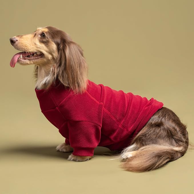 Fitwarm 3 Pack Classic Fleece Dog Sweater, Christmas Dog Winter Clothes - Image 4