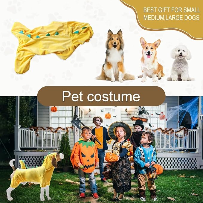 NACOCO Halloween Dog Dinosaur Costume - Image 5